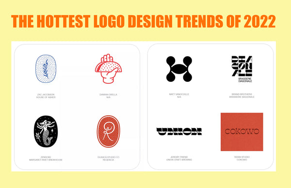 THE HOTTEST LOGO DESIGN TRENDS OF 2022