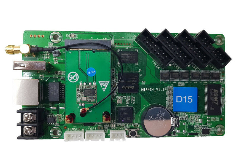 HD-D15 Receive card for full color Offline video