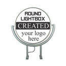 50cm Rotating Round LED Light-box