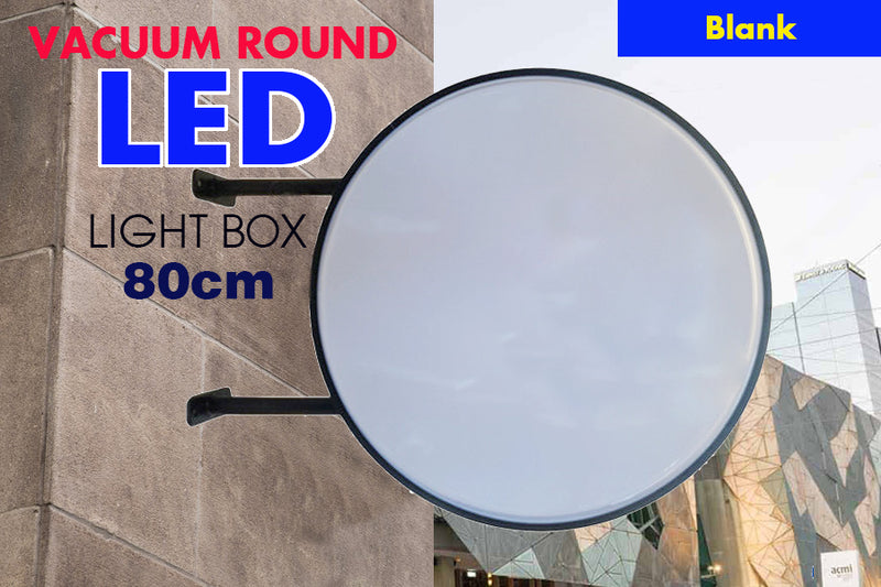 80cm Vacuum Round LED Light box