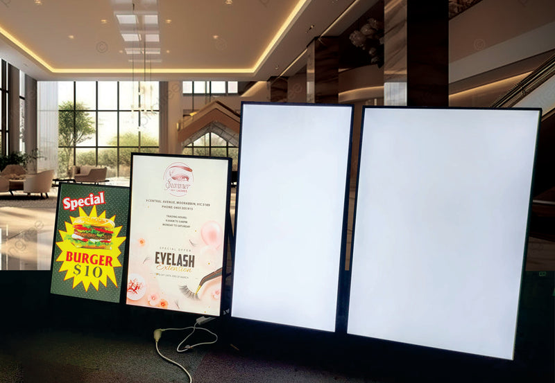 Slim Lightbox with Stand