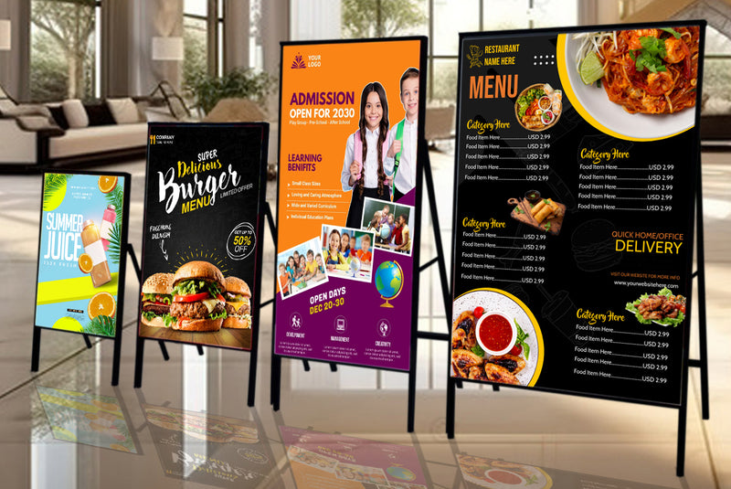 Slim Lightbox with Stand