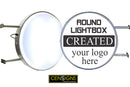 90cm Round LED Light box