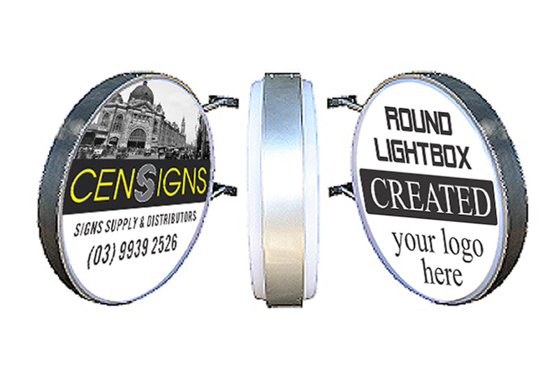 120cm Vacuum Round LED Light box