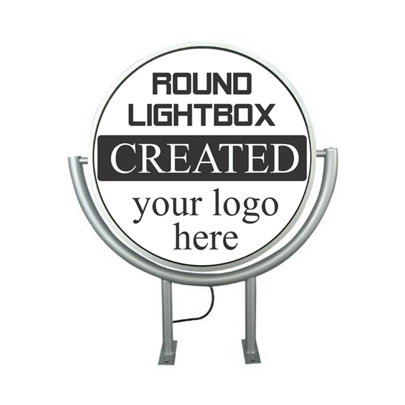 50cm Rotating Round LED Light box