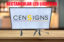 Double Side Rectangular - Ceiling Braket LED Light box
