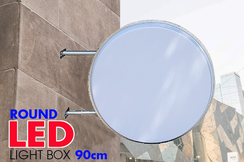 90cm Round LED Light box
