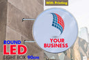 90cm Round LED Light box