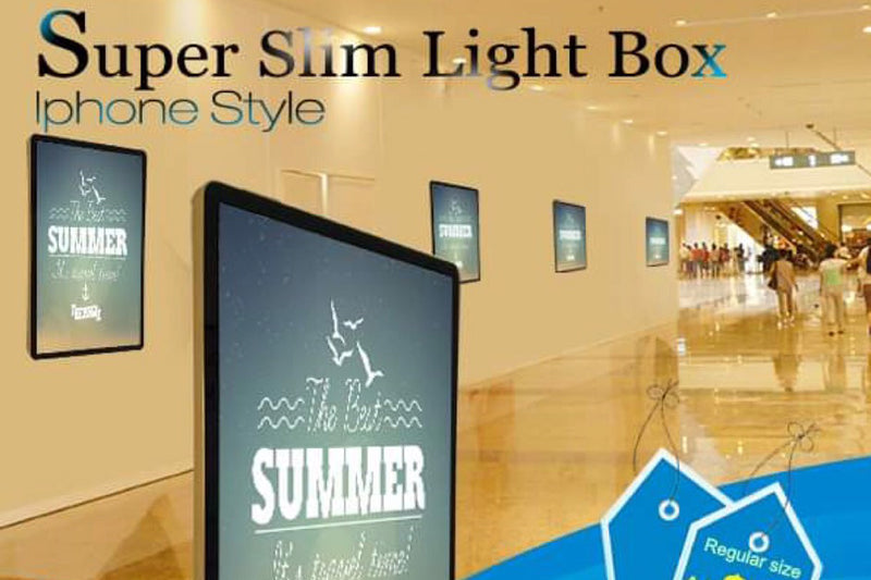 Iphone Style Super Slim Led Lightbox