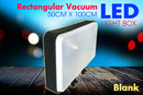 Double Side Rectangular Vacuum - Ceiling Bracket LED Light box