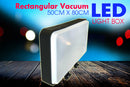 Double Side Rectangular Vacuum - Ceiling Bracket LED Light box