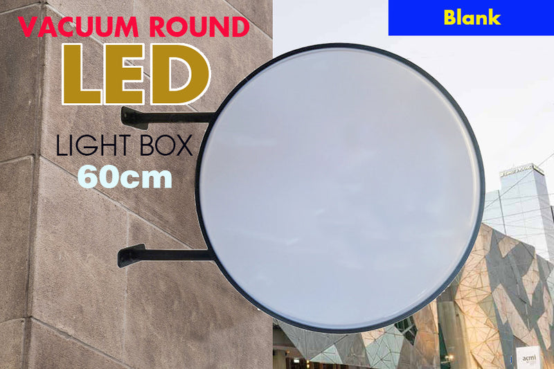 60cm Vacuum Round LED Light box