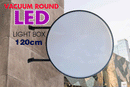 120cm Vacuum Round LED Light box