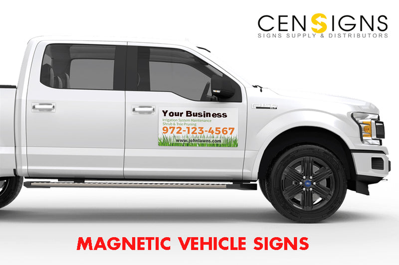 Magnectic Vehicle Signs